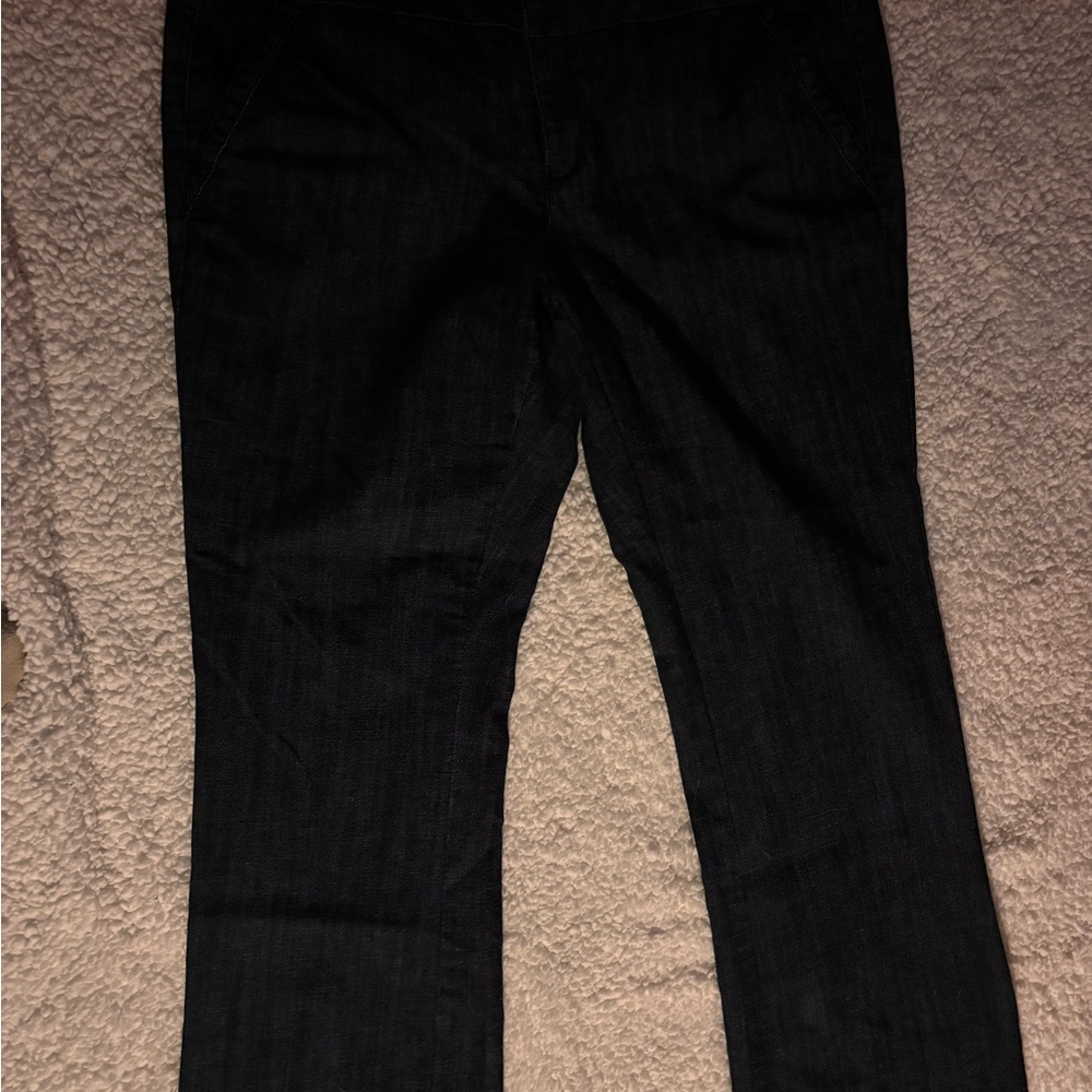 Maurices Dark Blue/Denim Trouser Pants